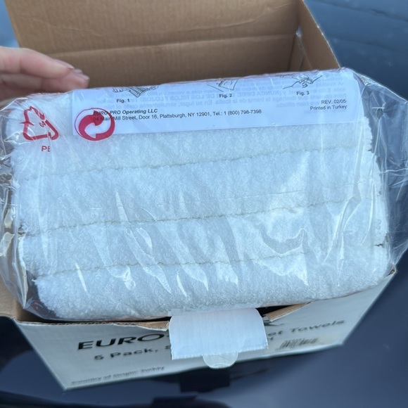 Euro-Pro Steam Pocket Towels 5 Pack - Picture 3 of 3